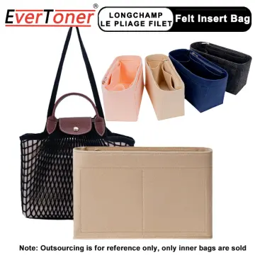 17-3/ Long-Filet-DS) Bag Organizer for Le Pliage Filet - SAMORGA