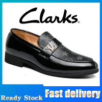 Clarks-lรองเท้าหนังผู้ชาย รองเท้าหนังผู้ชายฤดูร้อนรองเท้าอย่างเป็นทางการรองเท้าแต่งงานผู้ชาย รองเท้าหนังแฟชั่นอังกฤษ