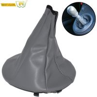 รถ Pu หนังเกียร์ Gaiter Gaitor Shift Collar Boot ฝุ่นสำหรับ Fiat 500 500c Panda 2003 - 2006 2007 2008 2009 2010 2011 2012