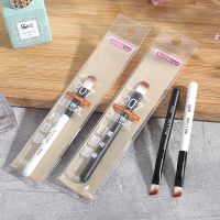 ▫♦ Mary Ann with wooden handle stereo camber Angle eyebrow makeup brush paint female natural shading cosmetics portable rod eye shadow brush