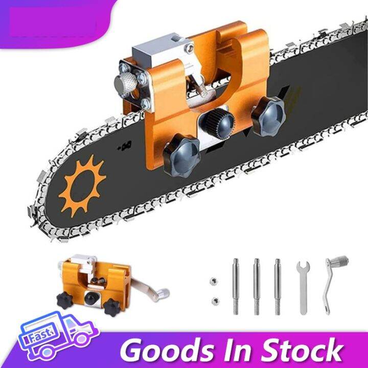 Chainsaw Sharpener Kit Portable Chain Saw Sharpening Tools With 3