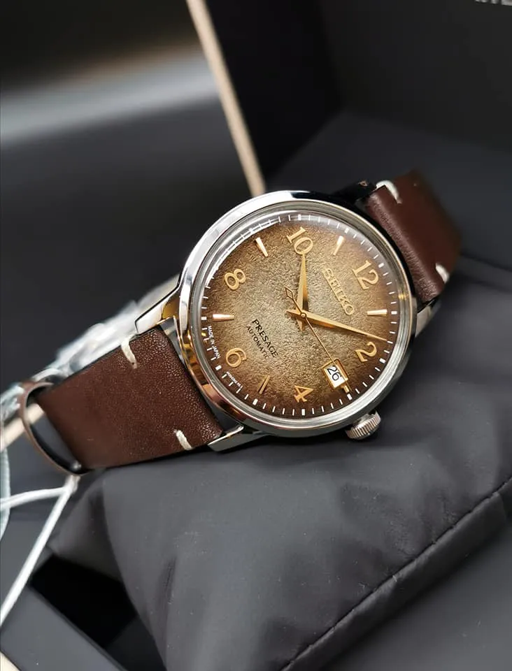 Original] SRPF43J1 Seiko Presage Star Bar Cocktail Hojicha Made in Japan  Limited Edition Automatic Brown Leather Watch SARY183 | Official Warranty |  Lazada