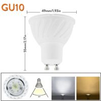 Spotlight7w Led Mr16 Gu10หรี่แสงได้10x Gu5.3โคมไฟ Led ซัง220V หลอดโคมไฟสีขาวอุ่น/เย็นสำหรับให้แสงสว่างสำนักงานบ้าน