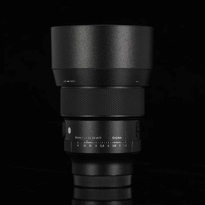 สำหรับ-sigma-art-85-1-4-dg-dn-สำหรับ-sony-e-mount-l-ฟิล์มห่อไวนิลสติ๊กเกอร์ติดบนตัวเครื่องสติกเกอร์ป้องกันเลนส์กล้อง85มม-f1-4-f-1-4