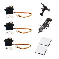 XK K110 Upgraded to K110S Servo Main Frame and Servo Plate Replacement Parts Accessories Upgrade Parts for WLtoys XK K110 K110S RC Helicopter