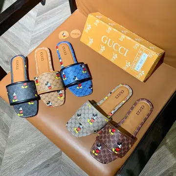 Gucci discount mickey sandals