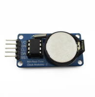 DS1302 real-time clock module พร้อมแบตเตอรรี่ CR2032