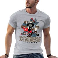 90S History Iceberg Anime Manga Tshirt For Mens Clothes 100 Cotton Large Size Tee 100% cotton T-shirt