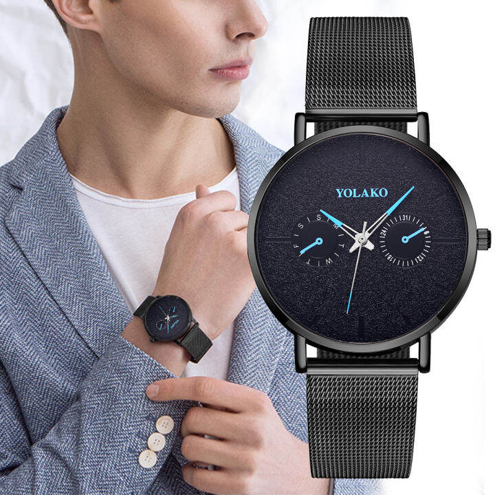 yolako-clock-business-mens-watches-alloy-mesh-belt-men-wrist-watch-luxury-ultra-thin-minimalist-wristwatch-mens-reloj-hombre