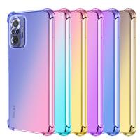 for XiaoMi Redmi Note 5 6 7 8 9 9T 9S 10 Pro Max Luxury Shockproof Gradient Silicone Soft TPU Case Ultra Thin Slim Cover