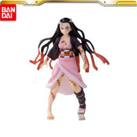 21ซม. Bandai ของแท้ Anime Demon Slayer Action Figures Kamado Nezuko Phantom ความคืบหน้า PVC ของเล่นสะสมตุ๊กตาของขวัญ