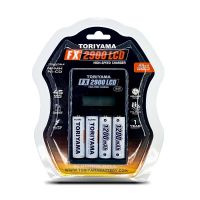 แท่นชาร์จ Toriyama FX 2900 +ถ่าน AA 1200mAh (แพ็ค4 ก้อน)