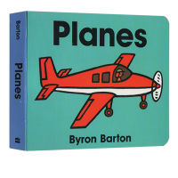 English original planes board book cardboard book Byron Barton Byron Barton transport aircraft infant enlightenment cognition picture book