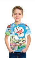 [Tsdopn34gpt]   Doraemon T-Shirt, Kids, Anime, Cute, Print, Soft, Clothes, Short Sleeve, Girls, Boys, Unisex, Costume, Birthday, Event Gift 15