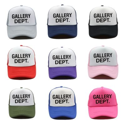 Shg หมวกเบสบอล กันแดด พิมพ์ลายตัวอักษร แนวสตรีทอเมริกัน แกลเลอรี่ DEPT