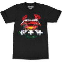 Hot sale Metallica Band Thin Lizzy band graphic Mens 100% Cotton Round Neck Short Sleeve T-Shirt  Adult clothes