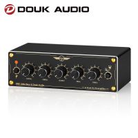 Douk EQ5เครื่องเสียงขนาดเล็กช่อง2.0 5-Band EQ Preamp อนาล็อกควอไลเซอร์สเตอริโอเครื่องขยายเสียงโปรเซสเซอร์เสียงบ้าน/รถ