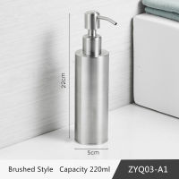 ZGRK Stainless Steel Soap Dispenser Hand Liquid Soap Dispenser Squeeze Wall-mounted Ho Bathroom Detergent Dispenser 3 in 1