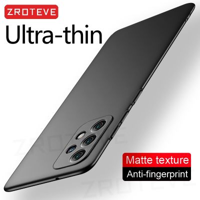 「Enjoy electronic」 A52 Case Zroteve Slim Matte Hard PC Cover For Samsung Galaxy A72 A51 A71 A13 A23 A33 A53 A73 A12 A22 A32 M32 M52 M23 M53 Cases