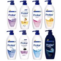 ?ส่งเร็ว•ของแท้•ใหม่?Protex ครีมอาบน้ำ โพรเทคส์ ขวดปั๊ม ขนาด 450 มล. (1 ขวด) ครบสี