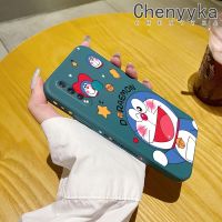 เคส Chenyyyka สำหรับ Vivo Z1 Pro เคส Z5x ลายการ์ตูนโดราเอมอนเคสโทรศัพท์ดีไซน์ใหม่บางสร้างสรรค์ปกป้องขอบสี่เหลี่ยมปกอ่อนเคสปลอกซิลิโคนกันกระแทก