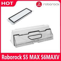 Roborock S5 S6สูงสุดหุ่นยนต์เครื่องดูดฝุ่นกล่องฝุ่นใหม่กล่องเก็บฝุ่นพร้อมตัวกรอง Essroies