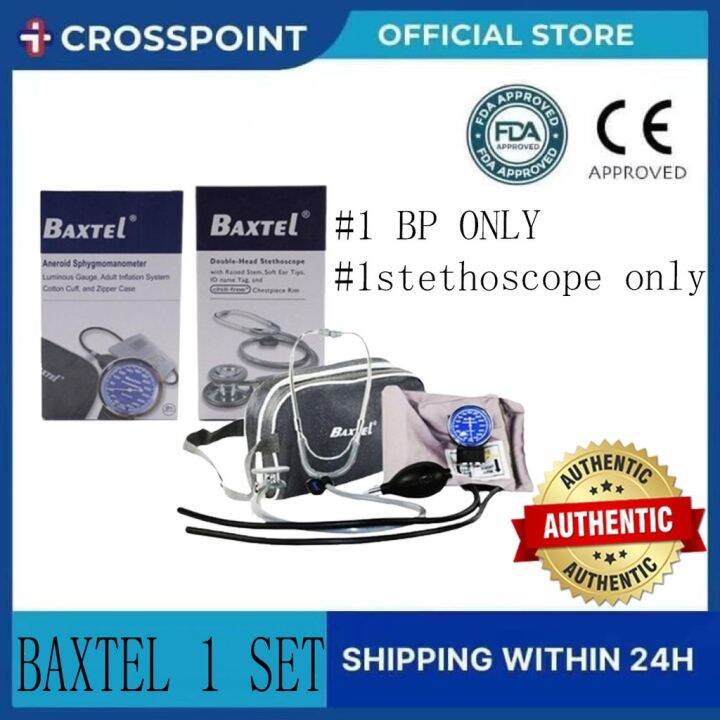 BAXTEL Sphygmomanometer BP Aneroid and Stethoscope Manual BP Lazada PH