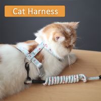 FANGAN Japanese Style Training Home Necklace Kitten Accessories Indoor Cat Leads Cat Collars Pet Supplies Harness Leash