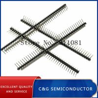 100pcs 1x40 Pin 2.54 mm Right Angle Single Row Pin Header 90 degrees  2 3 4 5 6 7 8 9 10 12 14 15 16 20 24 26 30 40 Pin WATTY Electronics