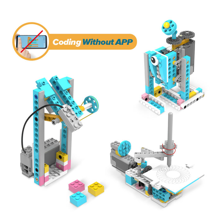 smart-robot-หุ่นยนต์-coding-kit-scratch-kodiicode-makerzoid-ตัวต่อเลโก้-หุ่นยนต์โรบอท-หุ่นยนต์บังคับ-ผ่านมือถือแท็บเล็ต-steam-educational-programmable-robot-kit