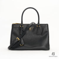 PRADA SAFFIANO 28 BLACK SAFFIANO GHW 2015