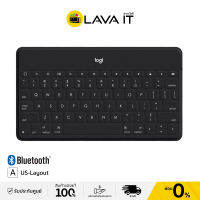 Logitech Keys-to-Go Wireless Keyboard (US) คีย์บอร์ดไร้สายแบบพกพาใช้งานได้กับ iOS ทั้งหมด (รับประกันสินค้า 1 ปี) By Lava IT