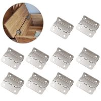 10pcs Hardware Cabinets Hinges Door Connector Drawer Furniture Bookcase Cabinet Home Three-fold Right Angle 4-Hole Hinge Door Hardware Locks