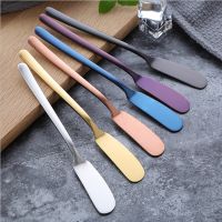 PS Store Stainless Steel Butter Jam Knife Butter Spatula Cream Cheese Decorating Knife Western Tableware