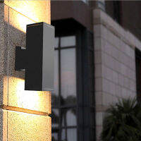 IP65 LED Wall Lamp Outdoor Waterproof Garden Home 65 * 160mm Waterproof Black Gray Balcony Outdoor Lights