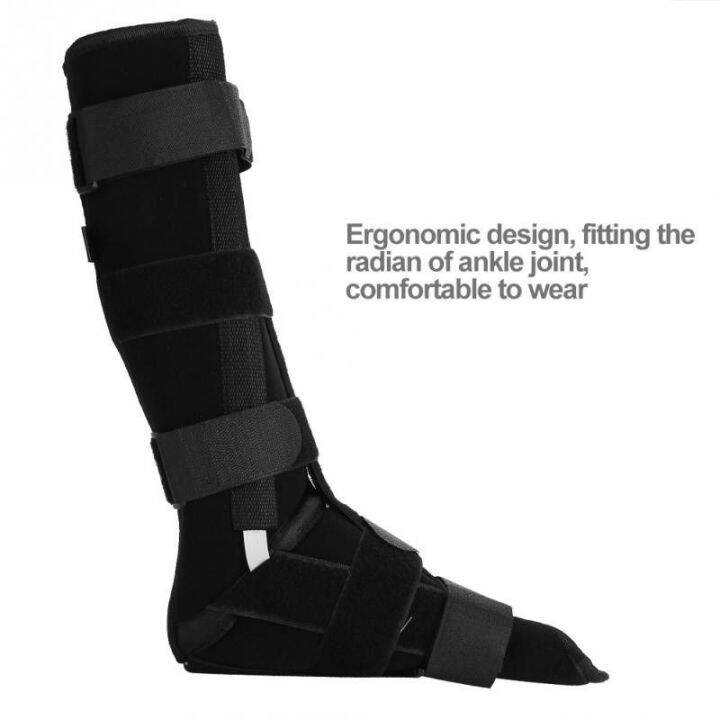 calf-super-ankle-fixation-strap-black-tibiofibular-ankle-fixation-strap-lower-adjustable-leg-support-strap-leg-fixation-sleeve-foot-afo-splint