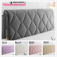 Thicken โฟม All-Inclusive Soft Smooth Quilted ปลอกหุ้มหัวไม้กอล์ฟกำมะหยี่ผ้าคลุมหัวเตียงเตียงกลับป้องกันฝุ่น