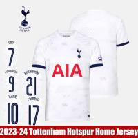 2023-2024 Tottenham Hotspur Home Kane Son Romero Kulusevski Richarlison Jersey Football Tshirts Plus Size