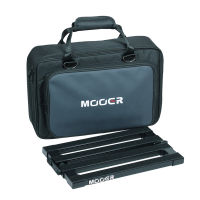 MOOER PB-10 Portable Guitar Effect Pedal Board Pedalboard Aluminum Alloy 180° Folding Design with Padded Carry Bag