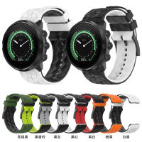 สายสายนาฬิกาซิลิโคนนุ่ม24มม. สำหรับ SUUNTO9/9บาโร่เปลี่ยนสายรัดข้อมือสำหรับ SUUNTO D5สร้อยข้อมือกีฬาสายนาฬิกาอัจฉริยะใหม่