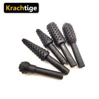 【✱2023 HOT✱】 uk7asf 5 Pcs Rotary Craft ไฟล์5 Pcs โรตารี่คุณภาพสูงตะไบ Rasp Burrs เศษไม้บดเครื่องมือสำหรับงานไม้ Shank 6Mm