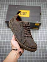 TOP☆CAT FOOTWEAR/ CAT รองเท้าผู้ชาย รองเท้าผ้าใบผู้ชาย รองเท้าผ้าใบแฟชั่น สะดวกสบาย ลื่นและทนต่อการสึกหรอ รองเท้าสำหรับผู้ชาย