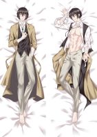 ปลอกหมอนเท่านั้นสุนัขจรจัดอนิเมะ Bungo Nakajima Atsushi คอสเพลย์ Dakimakura หมอนกอดหมอนโอตาคุปลอกหมอน Waifu