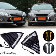 1 Cặp Đèn Chạy Ban Ngày Đèn LED Tín Hiệu Rẽ DRL Cho Ford Focus MK3 2012