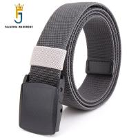 FAJARINA Mens Casual Nylon Strap Elastic All-match Youth Canvas Cummerbunds Straped Tactical Belt for Men CBFJ0061