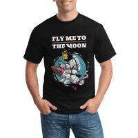 Feg Fly Me To The Moon MenS Cool Tshirt Summer Style Cotton Clothes