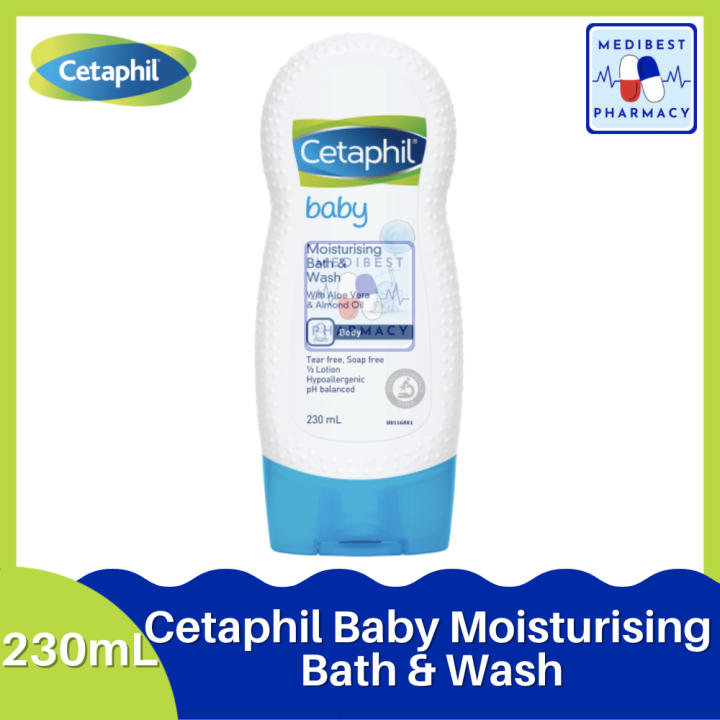 Cetaphil Baby Moisturising Bath & Wash (230mL) Lazada