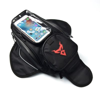 Motorcycle Magnetic Tank Bag Waterproof Motorbike Saddle Bag Shoulder Bag Backpack Luggage Phone Case Holder For IPhone Xiaomi