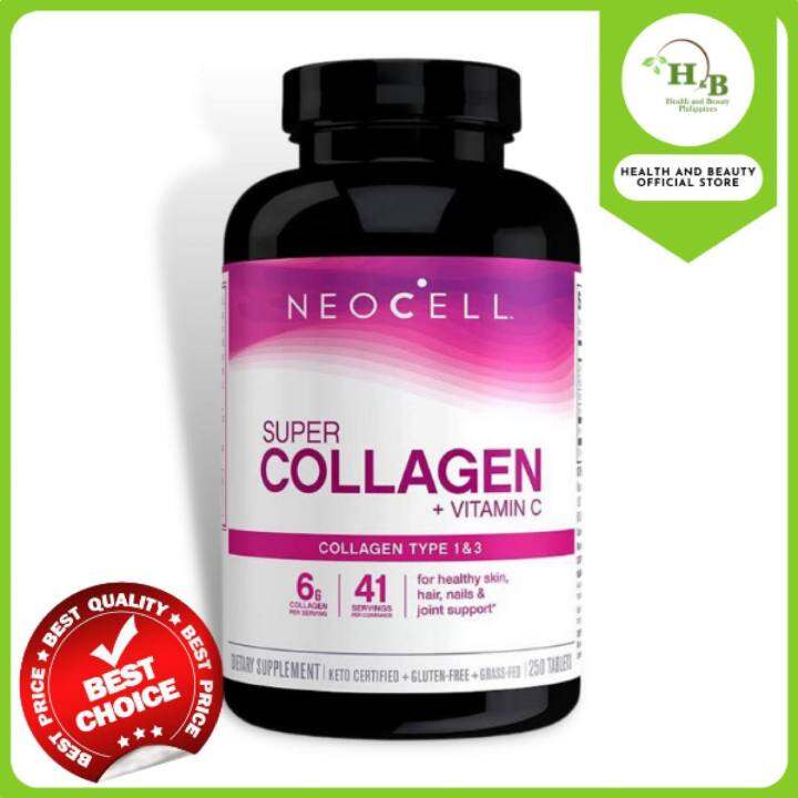 Authentic Neocell Super Collagen Type 1 And 3 Plus Vitamin C For Anti Aging Hair Skin Nails 5775