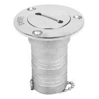 38mm 1.5 inch Marine Stainless Steel Boat Deck Fill/ Filler Port Gas Fuel Tank With Key Cap